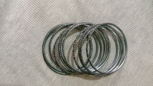 BLACK METAL BANGLES