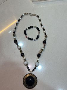 Chunky Necklace +Free Bracelet
