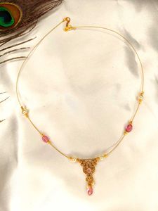 Elegant Green Stone Necklace