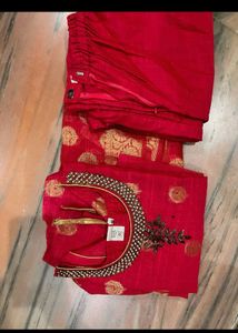 Kurta Pant Set With Dupatta