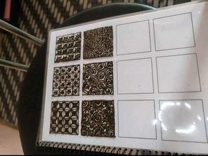 Mehendi Practice Reusable Book