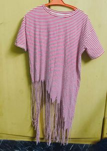 Striped Graphic Tee