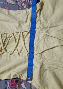 Yellow Corset Dress From Selcouth
