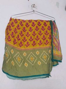 Vintage Patterned Sari
