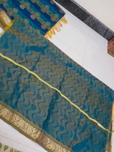 Kancheewaram Silk Saree Not Used With Blouse Piece