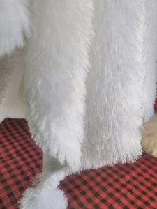 White Fur Winter Stole &amp;  shawle