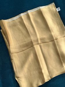 Golden Satin Scraf/stole 🧣part wear