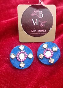 MISBOOTA Blue Earrings