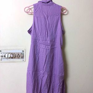 Lavender Sleeveless Dress