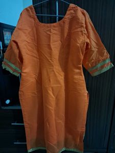 Elegant Orange Suit Set