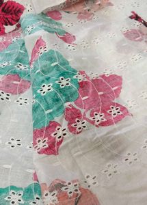 chiken Floral blouse Material