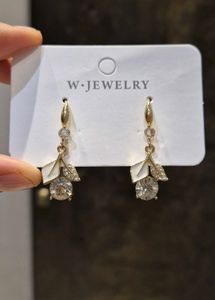 Elegant Crystal Drop Earrings