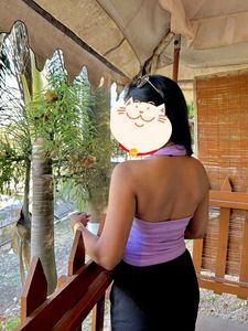 Lavender Halter Top (CN)