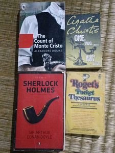 Combo Of 4 Books Agastha Christe , Sherlock Holmes