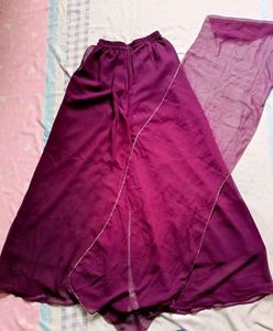 Nayra Cut Kurta Plazo Duppata Set