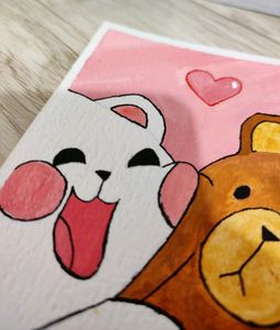 cute bears painting