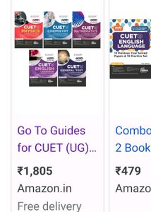 5 Combo CUET UG Books