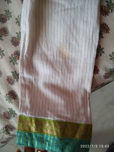 Long Straight Fit Kurti - Off white