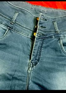 Blue Wash Denim Jeans