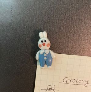 Set of 3 Bunny Fridge Magnets