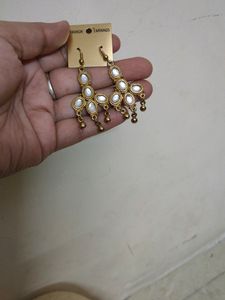 Kundan Look Earrings