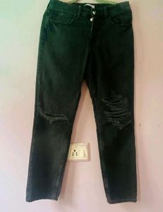 Black zara trouser