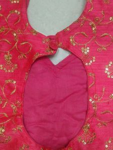 Pink Embellished Blouse