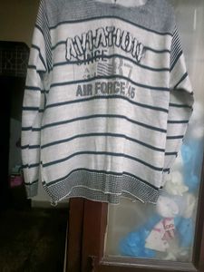 New Grey Hoodie Sweatshirt For Men In L Size