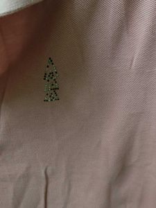 Black And Pink  Polo T-Shirt