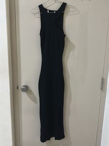 Black Ribbed Bodycon 🖤
