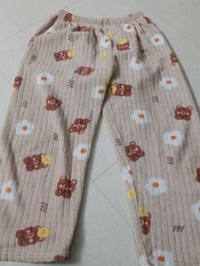 Cute Bear Print Night Suit
