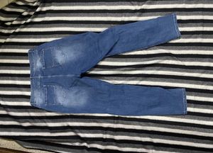 Roadster Straight Ripped Boyfriend Jeans