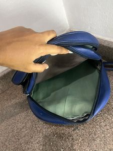 School/College Daily Use Backpack(Blue)