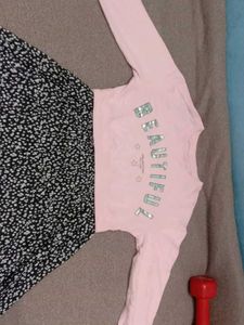 Cute Girl&#39;s classic style tops 🖤🤍💓