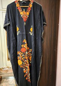 Craftbazar Boho Embroidered Kaftan