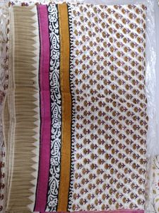 Pure Chanderi Silk Cotton Saree