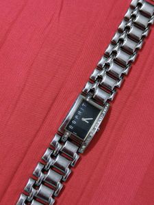 ESPRIT Houston Women Silver Zirconia Wrist Watch