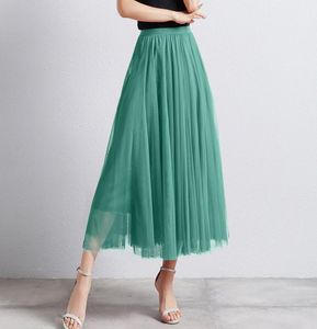 Green Tulle Skirt