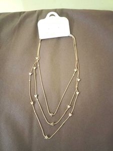 Butterfly Charm Layered Necklace