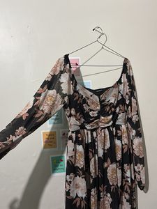 Floral Print Mini Dress
