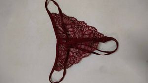 Maroon Sheer Nightsuit