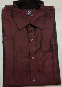 Maroon Formal Shirt