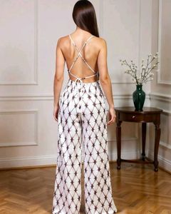 Stylish Printed Jumpsuit