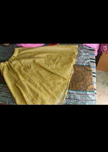 Golden Colour Totally NewSkirt 30₹ Off On Delivery