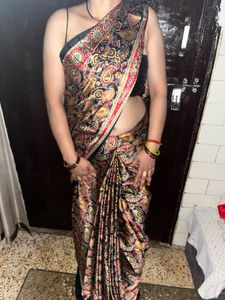 Elegant Paisley Saree