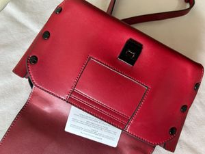 Unique Red Designer Handbag