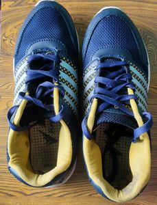 Blue &amp; Yellow Sports Running Shoes