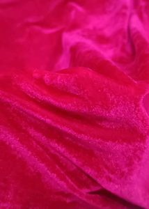 Magenta Velvet Fabric Piece shehneel