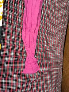 Combo Of miss T Orange Cotton Leggings Xl And Pink