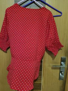 Cute Polka Dots Top For Girls And Women